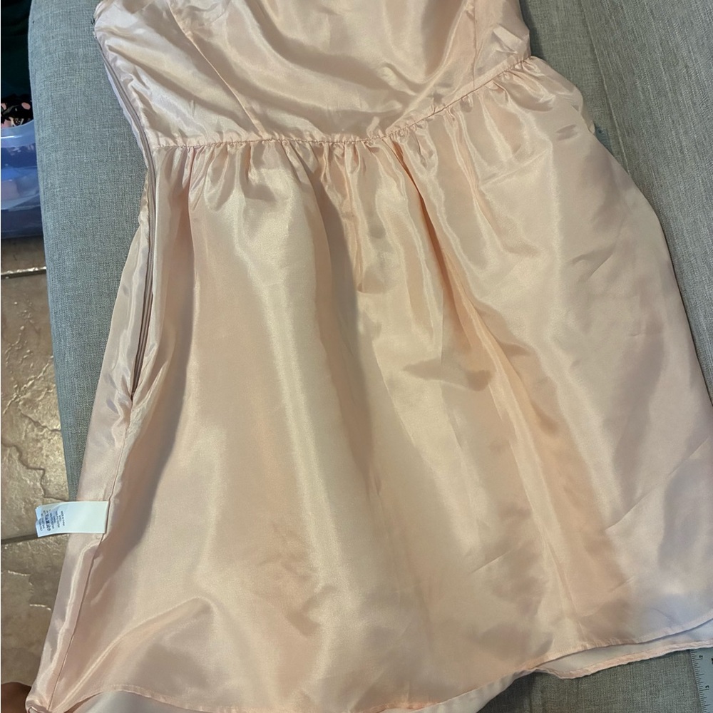 Kate Spade Blush Pink Halter backless dress. Size 12 - Picture 12 of 14
